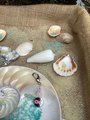 Rose Quartz healing gemstone pet collar charm.  Helps pet with love,and companionship. Ideal for rescues, and sick or injured animals.