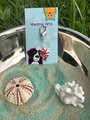 Clear Quartz healing gemstone pet Christmas collar charm,Christmas dog collar charm