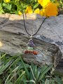 Yoga,Buddha,chakra stone healing pendant