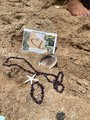 Amethyst gemstone healing necklace and bracelet set