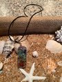 Healing chakra gemstone and orgone necklace, pendant. Meditation, and spiritual, Car mobile protector.