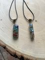 Healing chakra gemstone and orgone necklace, pendant. Meditation, and spiritual, Car mobile protector.