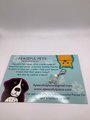 Healing clear quartz and howlite gemstone pet charm,amulet,collar charm