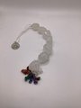 Crystal gemstone car protection hanger,rear view mirror accessory,crystal car charm, car accessory, all with a chosen charm.