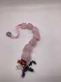Crystal gemstone car protection hanger,rear view mirror accessory,crystal car charm, car accessory, all with a chosen charm.