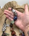 Crystal gemstone car protection hanger,rear view mirror accessory,crystal car charm, car accessory, all with a chosen charm.