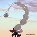Crystal gemstone car protection hanger,rear view mirror accessory,crystal car charm, car accessory, all with a chosen charm.