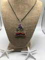Yoga,Buddha,chakra stone healing pendant