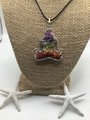 Yoga,Buddha,chakra stone healing pendant