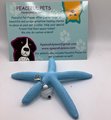 Healing clear quartz and howlite gemstone pet charm,amulet,collar charm