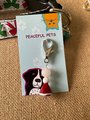 Gemstone Charm - Christmas Pet Collar with Healing Charms, Purse Charm & Zipper Pull - Unique Holiday Gift for Pet Lovers