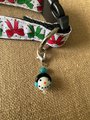 Gemstone Charm - Christmas Pet Collar with Healing Charms, Purse Charm & Zipper Pull - Unique Holiday Gift for Pet Lovers