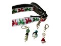 Gemstone Charm - Christmas Pet Collar with Healing Charms, Purse Charm & Zipper Pull - Unique Holiday Gift for Pet Lovers