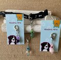 Pet Protection Charm, Evil Eye and Healing gemstones for pet safety ,  Purse charm.