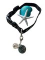 Pet Collar Charm - Clear Quartz Healing Gemstone Collar Accessory, Crystal Pet Jewelry, Unique Charm for Dogs & Cats