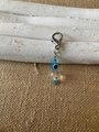 Pet Protection Charm, Evil Eye and Healing gemstones for pet safety ,  Purse charm.