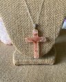 Himalayan Salt Healing Cross Necklace | Protection Jewelry Pendant for Mindful Living & Wellness
