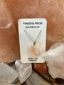 Himalayan Salt Protection Necklace Pendant, Natural Crystal Healing Jewelry, Energy Balancing Gift for Wellness & Spirituality