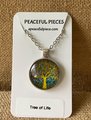 Tree of Life Pendant Necklace, Bohemian Calming Jewelry, Spiritual Gift for Women, Interconnectedness of Life,