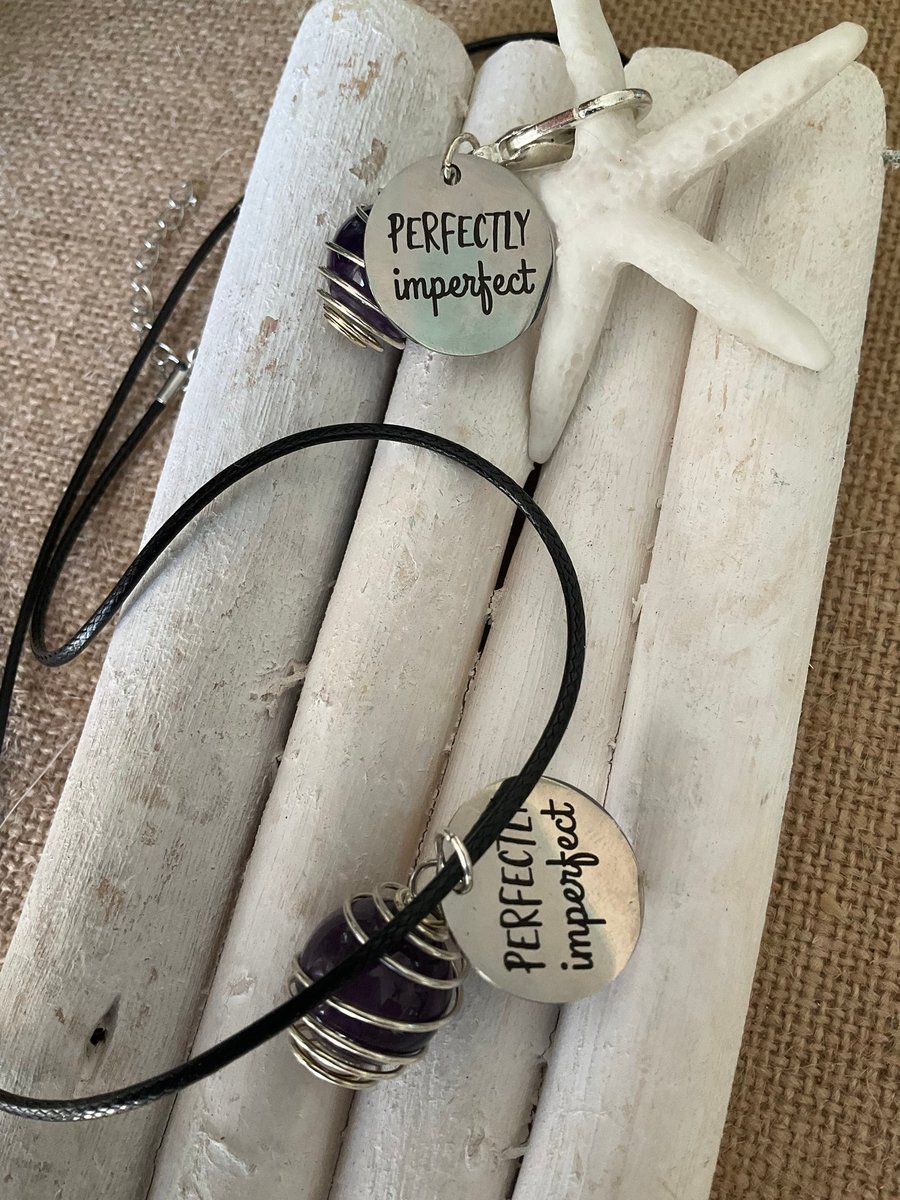 Matching Pet and Owner Collar Jewelry Set - Crystal Charm & Necklace - Perfect Pet and Owner Matching Jewelry Gift