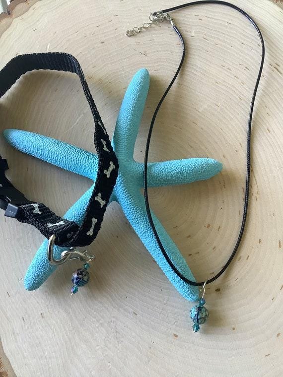 Healing Jewelry Pet Owner Matching set | Matching Crystal Gemstone Bracelet & Necklace | Unique Healing Gift for Pet Lovers