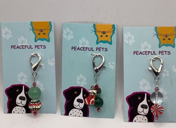 Holiday Pet gift - Healing Charm, Christmas Collar Charms, Unique Gift for Pet Lovers