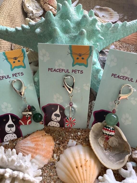 Holiday Pet gift - Healing Charm, Christmas Collar Charms, Unique Gift for Pet Lovers