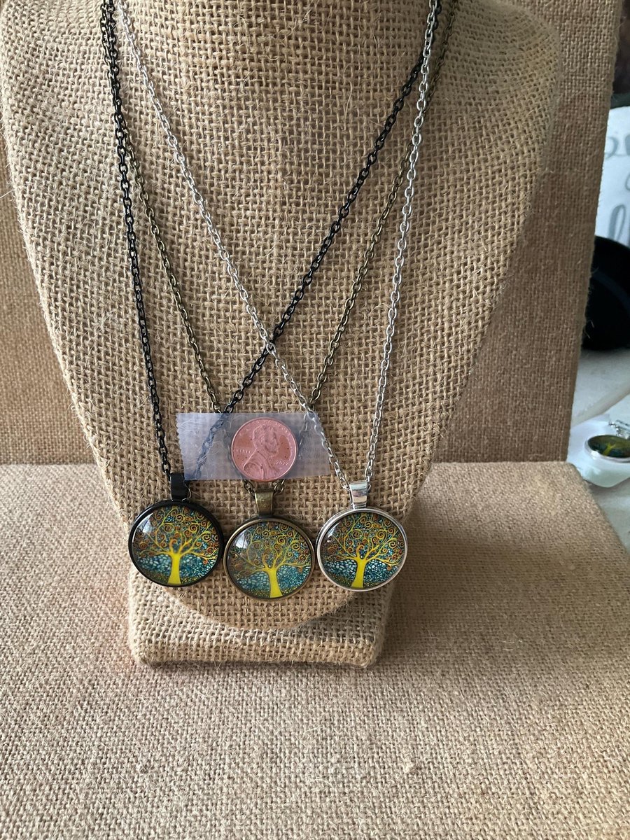 Tree of Life Pendant Necklace, Bohemian Calming Jewelry, Spiritual Gift for Women, Interconnectedness of Life,