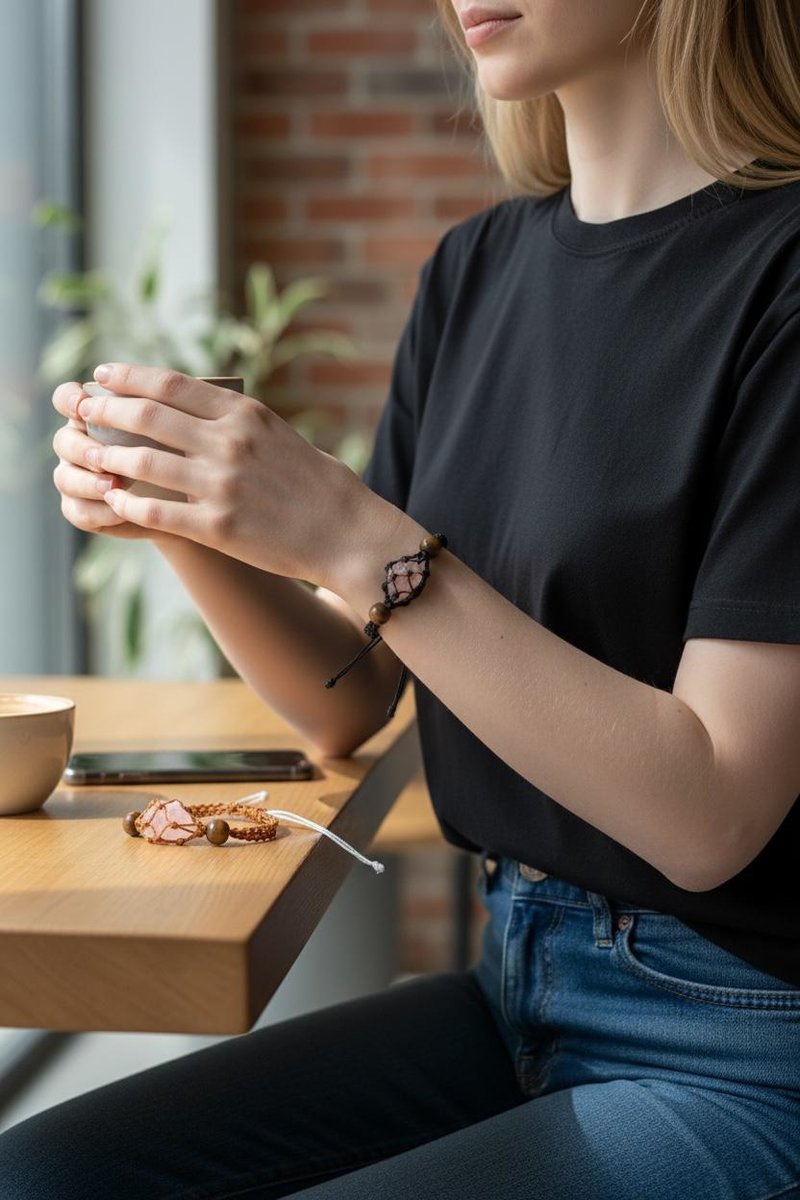 Himalayan Salt Woven Bracelet/Anklet.
