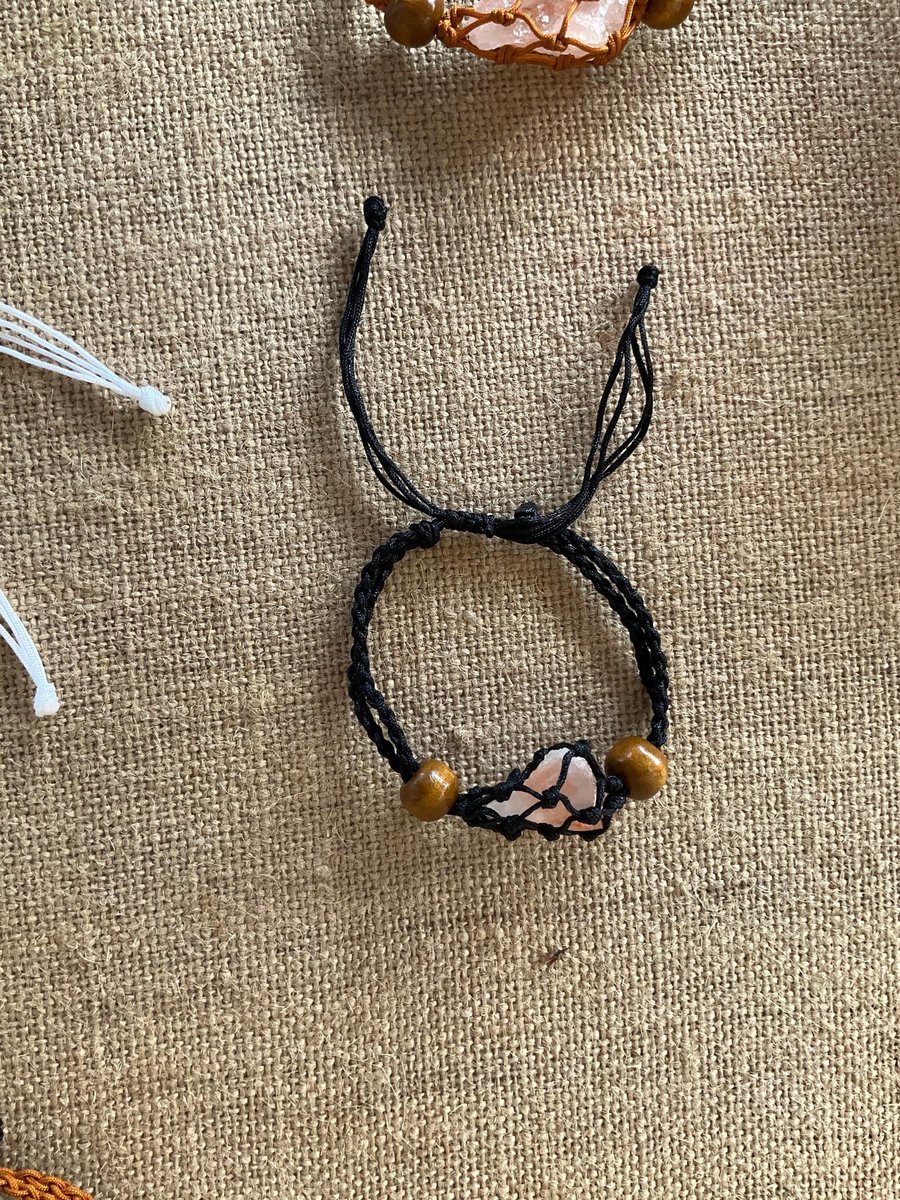 Himalayan Salt Woven Bracelet/Anklet.